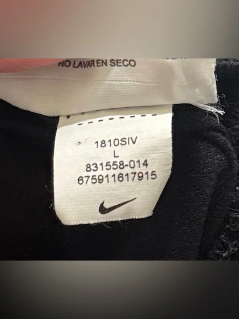 Nike Dri-FIT Tempo Running Shorts Women’s Large Black Brief Lined 3”